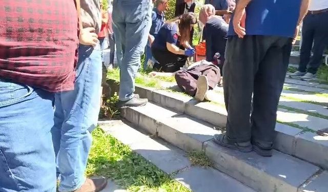 Kalp krizi geçiren vatandaşı kurtarmak için ekipler seferber oldu