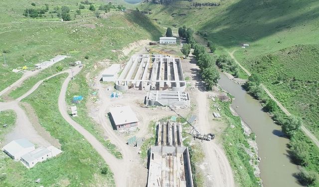 Kars'ta 523 bin dekar tarım arazisine can suyu olacak: Atıksu Arıtma Tesisinde çalışmalar yüzde 53'e ulaştı