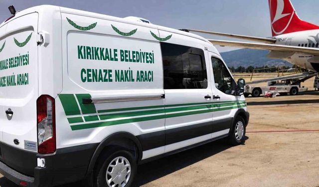 Kırıkkale Belediyesi, 34 cenazeyi hava yoluyla memleketine ulaştırdı