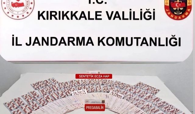 Kırıkkale'de jandarmadan uyuşturucu operasyonu: 1 gözaltı