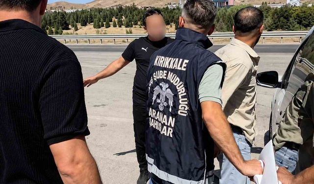 Kırıkkale'de polis ve jandarmadan operasyon: 2 hükümlü yakalandı