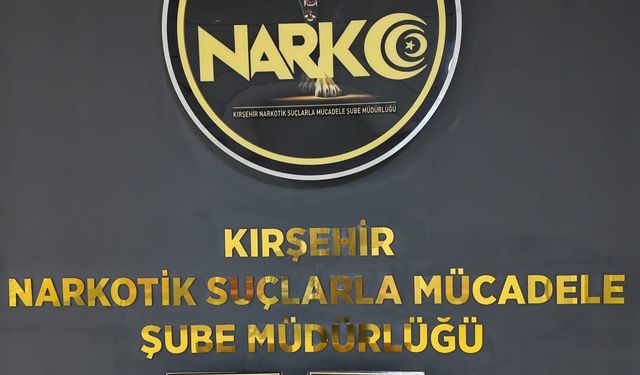 Kırşehir'de uyuşturucu operasyonu: 2 tutuklama