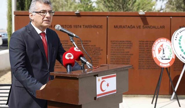 KKTC Cumhurbaşkanı Erhürman: 'Burada yatan her bir şehidimiz, Kıbrıs Türk halkının yaşadığı acıların ve ödediği ağır bedellerin en somut göstergesidir'