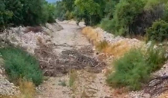 Kocaözü'ne sel böyle geldi