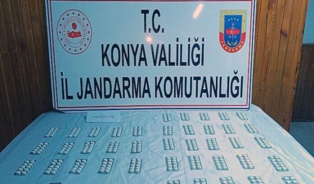 Konya'da jandarmadan 47 uyuşturucu operasyonu: 14 tutuklama