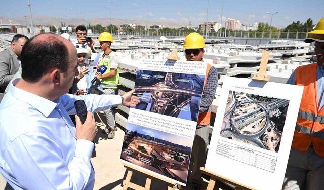 Konya'nın raylı sistem projeleri hızla ilerliyor