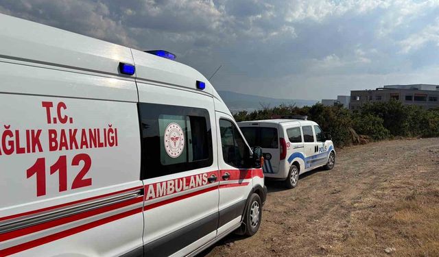 Kütahya'da boş arazide bir kişi ölü bulundu