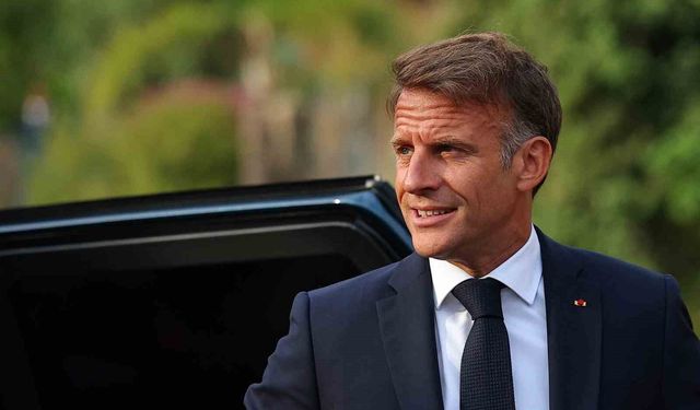 Macron'dan Ukrayna'ya hava savunma füzesi taahhüdü