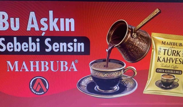 Mahbuba Türk kahvesiyle kahve tutkunlarıyla buluşuyor