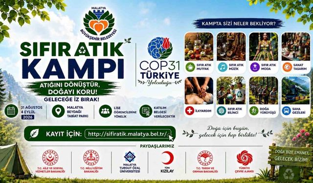 Malatya'dan COP31 Antalya yolculuğuna gençlerin güçlü adımı
