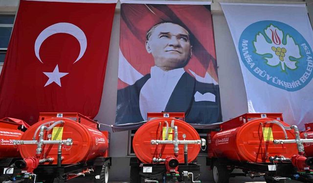 Manisa Büyükşehir yangınlara ilk müdahaleyi güçlendiriyor