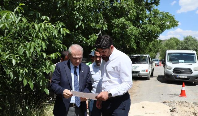 Mardin'de yaklaşık 40 yıllık ana isale hattı yenileniyor