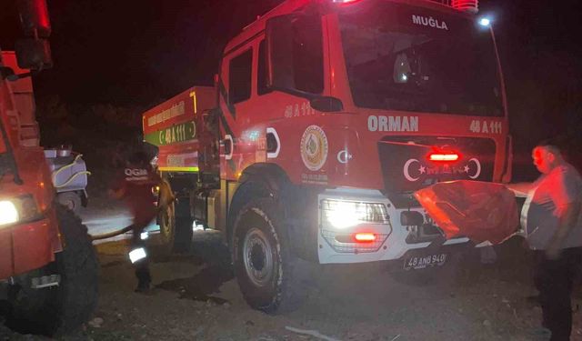Marmaris'teki orman yangını kontrol altına alındı