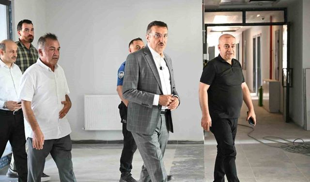 Milletvekili Tüfenkci, Malatya POMEM'deki yenileme ve dönüşüm çalışmalarını inceledi