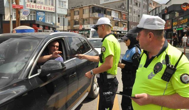 Motosiklet sürücülerine kaza uyarısı