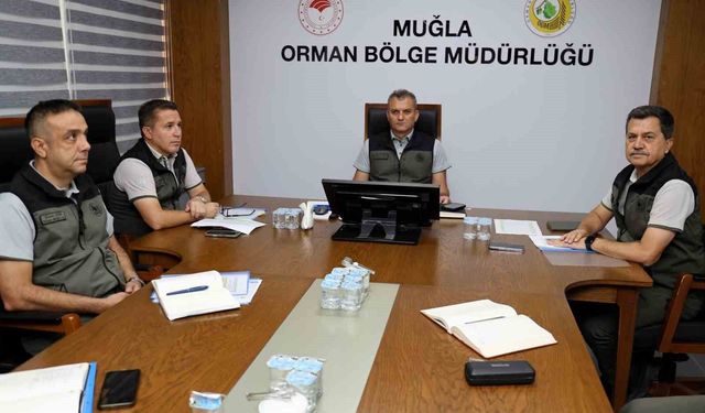 Muğla Orman Bölge Müdürü Ülküdür, OGM Ağustos Ayı Değerlendirme Toplantısı'na katıldı