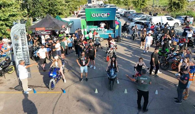 Quick Sigorta motosiklet tutkusunu Karadeniz'e taşıdı