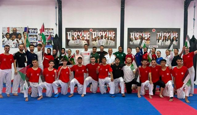 Savaşın gölgesinden tatamiye: Filistin Milli Takımı Turkish Open için Türkiye'de