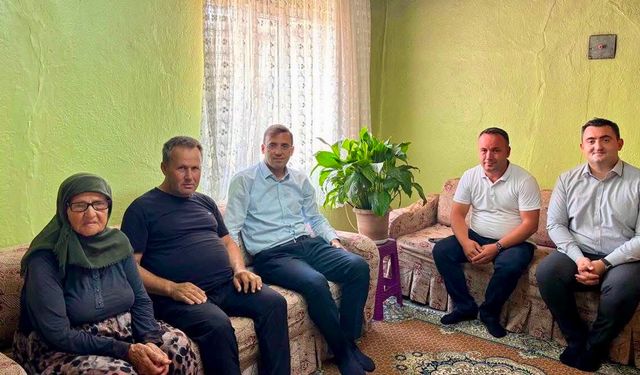 Şehit Erdoğan Şen'in annesine ziyaret