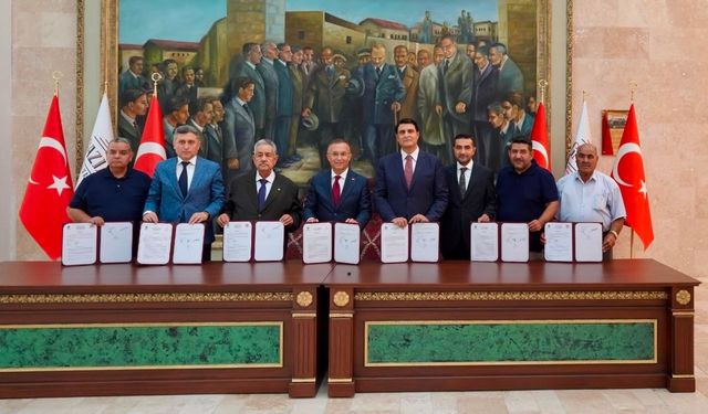 Şehitkamil'e 2 yeni tesis için imzalar atıldı