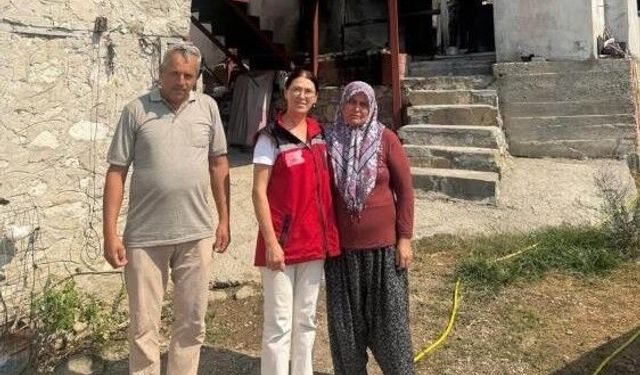 Seydikemer'de afetzede şehit yakını ve gazi yalnız bırakılmadı