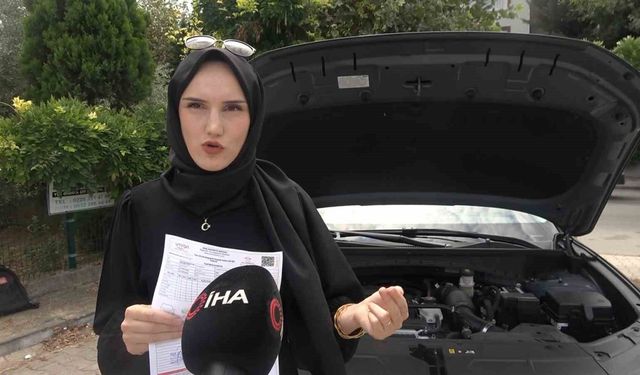 Sıfır aldığı otomobil ekspertizde boyalı çıkınca şok oldu