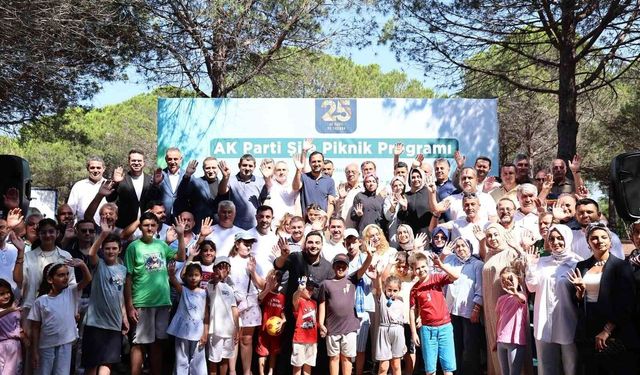 Şile Belediye Başkanvekili Terzi teşkilat pikniğinde AK Partililerle bir araya geldi