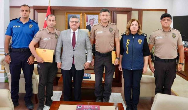 Sinop'ta başarılı bekçilere ödül