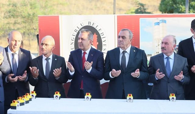 Sungurlu'da dev yatırımlar için toplu açılış ve temel atma töreni düzenlendi