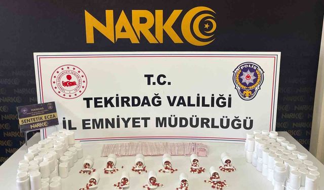 Tekirdağ'da uyuşturucu operasyonları: 8 tutuklama