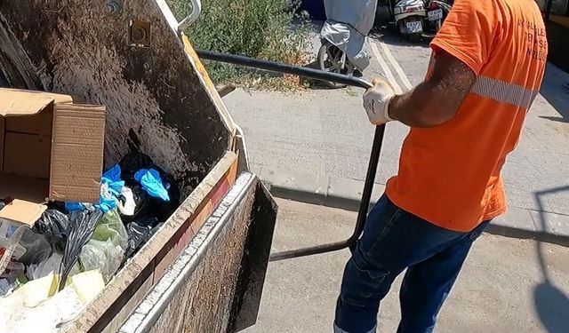 Temizlik emekçilerinin bir günü aksiyon kamerasına yansıdı