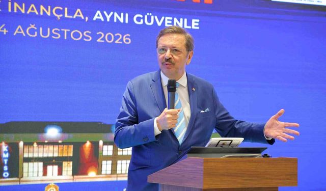 TOBB Başkanı Hisarcıklıoğlu: 'Kahramanmaraş, üretim gücüyle Türkiye ekonomisinin lokomotif şehirlerinden birisidir'