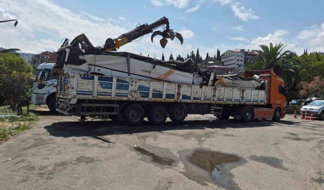 Trabzon'da hurdaya ayrılan araçlar ekonomiye kazandırılıyor