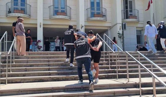 Uyuşturucu şüphelileri dronla yakalandı