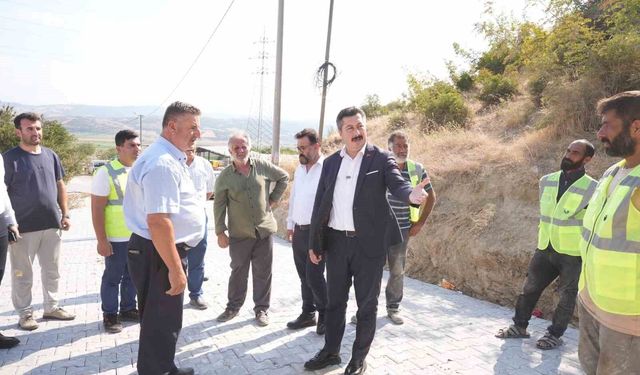 Yenişehir'de son iki yılda 100 bin metrekare parke taşı döşendi