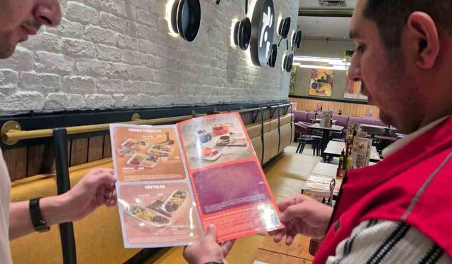 Zincir restoranlarda gıda içeriği bilgilendirmesi zorunlu oldu