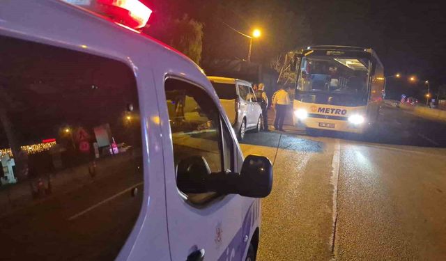 Zonguldak'taki otobüs değişiminde şoförlerinin tartışması Bartın polisini alarma geçirdi
