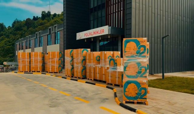 Yerli ve Millî Ventilatörler Rize'ye ulaştı