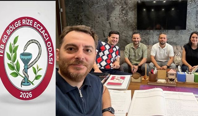60. Bölge Rize Eczacı Odası kuruldu
