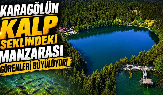 Şavşat’ın Kalbi Karagöl Ziyaretçilerini Büyülüyor