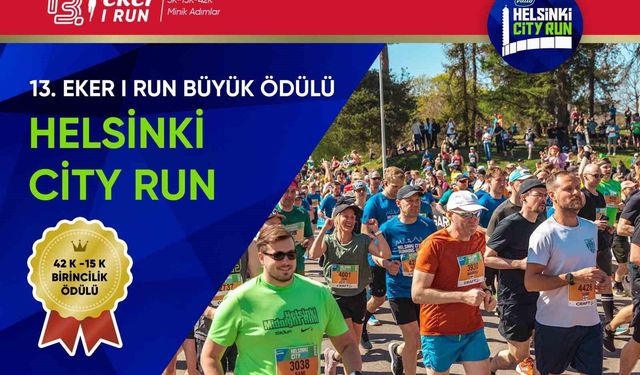 13'üncü Eker I Run şampiyonları Helsinki City Run'da Türkiye'yi temsil edecek