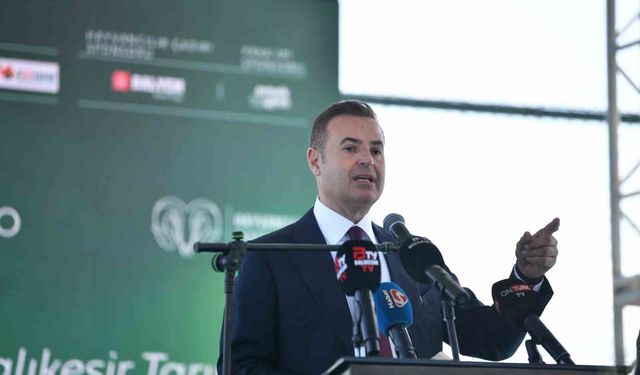 3.Balıkesir Tarım ve Hayvancılık Fuarı kapılarını açtı