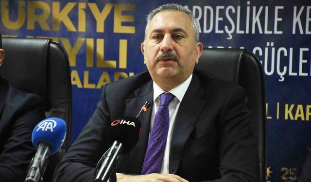 AK Parti Grup Başkan Vekili Abdulhamit Gül: 'Hiç kimsenin Cumhurbaşkanımız Erdoğan'a yük olmaması lazım'