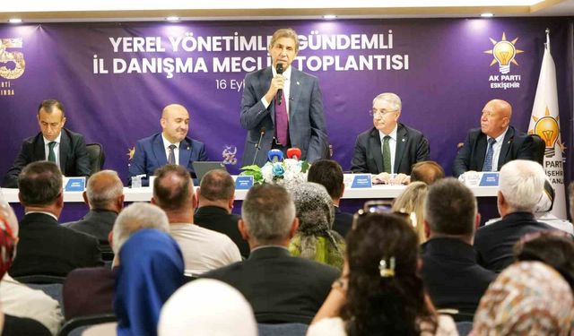 AK Parti'de Yerel Yönetimler Gündemli İl Danışma Meclisi Toplantısı