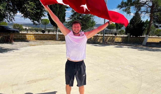 Almanya'dan koşmaya başlayan gurbetçi 53 günde Denizli Buldan'a ulaştı