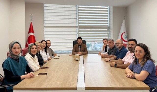 Anestezi ve Reanimasyon Kliniğinde değerlendirme toplantısı yapıldı