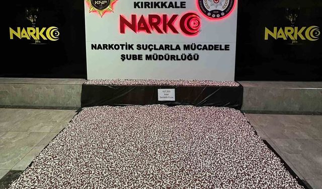 Ankara'dan çevre illere uyuşturucu sevkiyatına operasyon: 107 bin 200 sentetik ecza hapı ele geçirildi