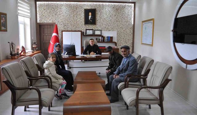 Arpaçay'da askerlik hayali temsili yemin töreniyle gerçeğe dönüştü