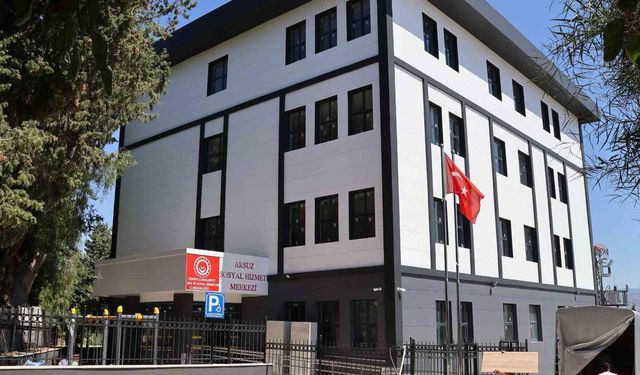 Arsuz Sosyal Hizmet Merkezi yeni hizmet binası açılışa hazırlanıyor