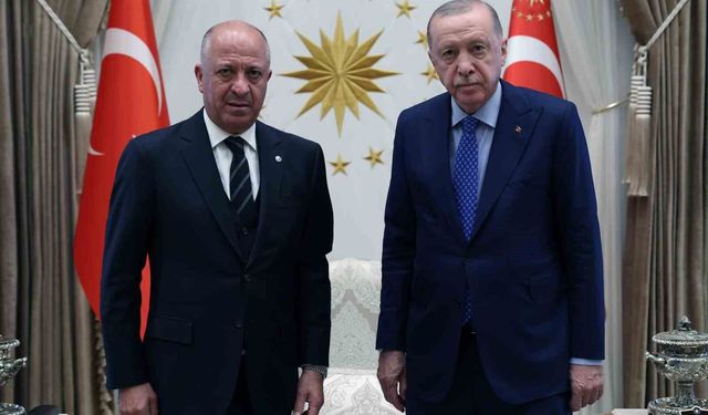 ASO Başkanı Ardıç, Ankara Sanayisinin vizyon projelerini Cumhurbaşkanı Erdoğan'a sundu